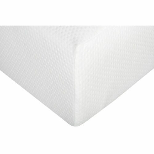 Bree 10 Inch Plush California King Mattress, Gel Foam Aloe Vera Infused- Saltoro Sherpi Perspective: bottom