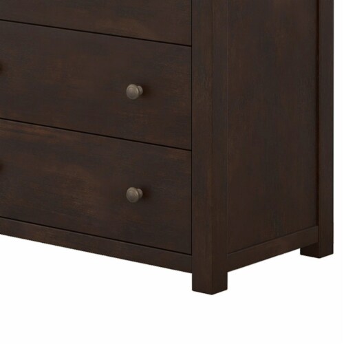 Tall dark brown dresser online