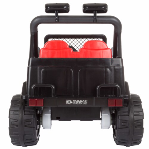 All Terrain 4 Wheeler Ride on Toy with Remote Rechargeable Battery Operated Car Perspective: bottom