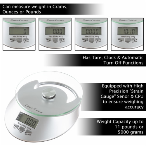 Classic cuisine digital kitchen scale on sale