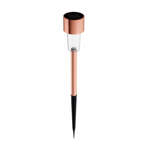Solar Path Lights  Stainless Steel Outdoor Stake Lighting for Garden, Landscape, Patio, Perspective: bottom