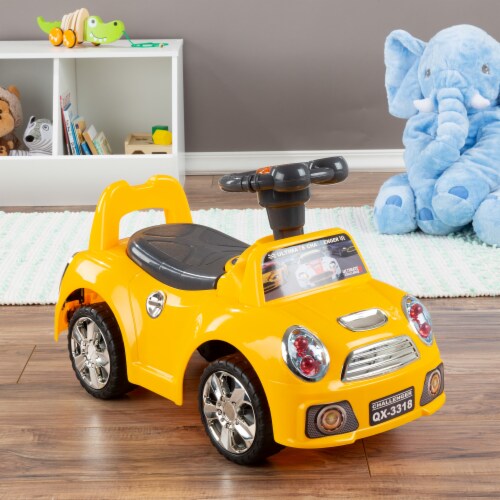 Car Ride On Toy Baby Toddler Sounds Horn Toddlers Scoot Around