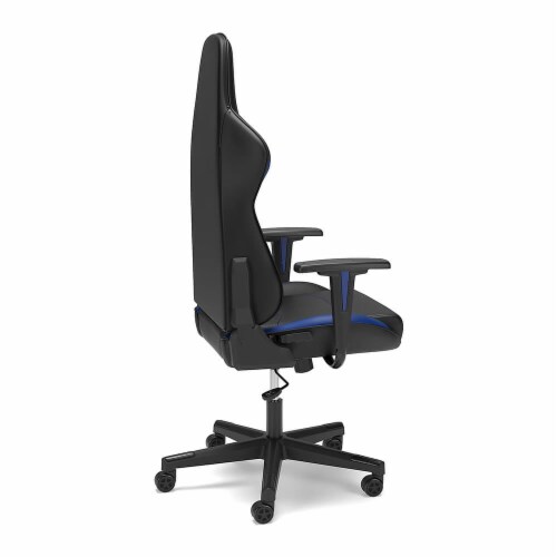 Adjustable High Back Gaming Chair Racing Office Recliner w/ Footrest,  Pillow, 1 Unit - Foods Co.