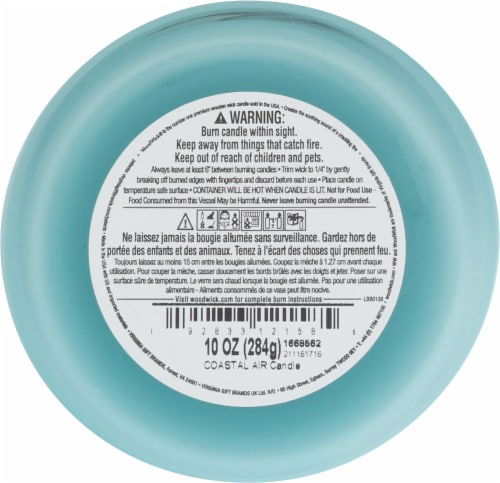 WoodWick® Nature's Wick® Coastal Air Jar Candle Perspective: bottom