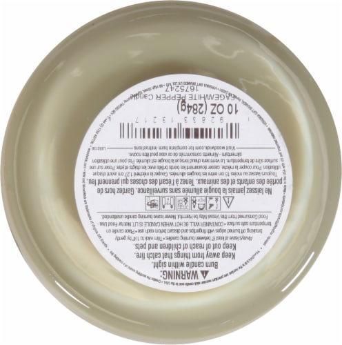 WoodWick® Nature's Wick® Sage & White Pepper Jar Candle Perspective: bottom