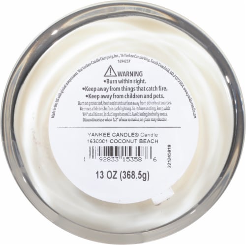 Yankee Candle® 2 Wick Signature Collection Candle Coconut Beach Perspective: bottom