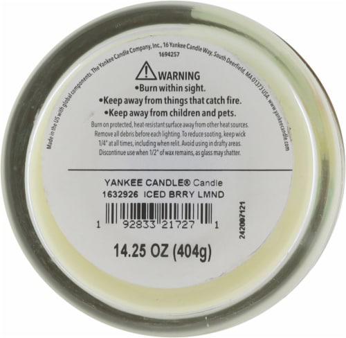 Yankee Candle® Pillar Jar Candle Iced Berry Lemonade Perspective: bottom