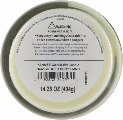 Yankee Candle® Pillar Jar Candle Iced Berry Lemonade Perspective: bottom