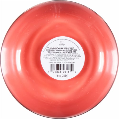 Yankee Cliffside Sunrise Candle Perspective: bottom
