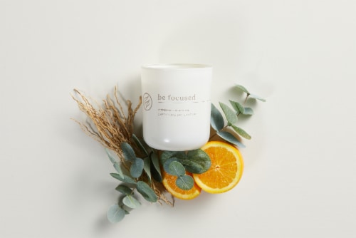 Chesapeake Bay Candle® Be Focused Peppermint Eucalyptus Perspective: bottom