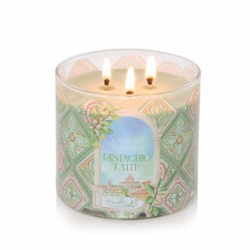 Yankee Candle® 3-Wick Pistachio Latte Perspective: bottom