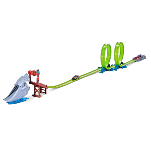 Zuru Metal Machines Shark Attack Series 1 Playset Perspective: bottom
