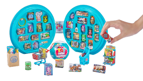 Zuru 5 Surprise Toy Mini Brands Collector's Case with Minis, 5 pc