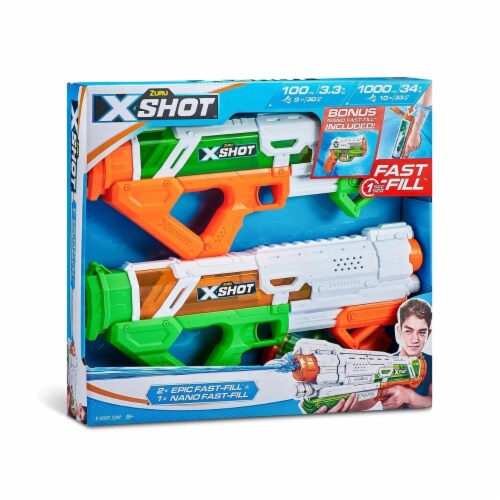 X-Shot Water’s Epic Fast-Fill (3 Pack) Perspective: bottom