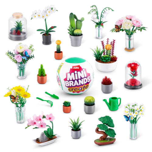Zuru Mini Brands Create Botanical Garden Series Capsule Perspective: bottom