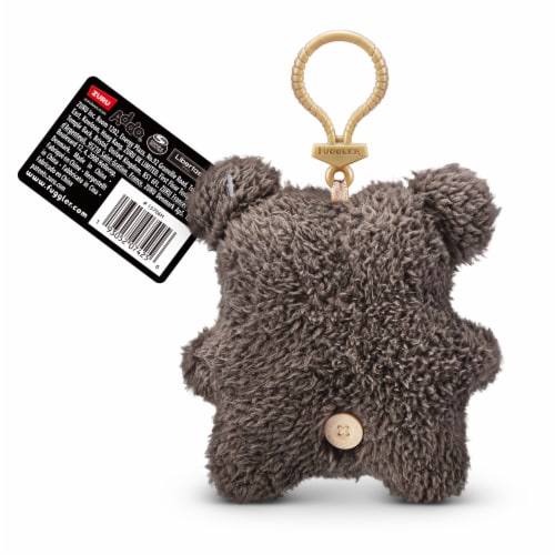 Zuru Fuggle Key Rings 5-inch Assortment Series 5 Scaresome Square Bear - Brown Perspective: bottom