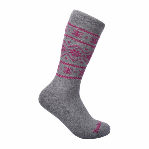 Timberland® Women's Assorted Wool Cushioned Crew Socks Perspective: bottom