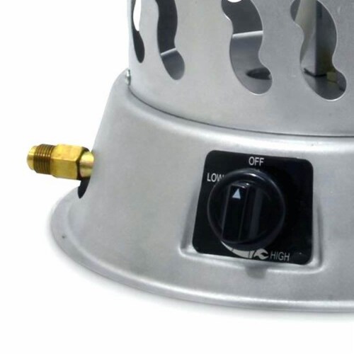 Mr. Heater 25000 BTU Convention Outdoor Propane Garage Space Heater (2 Pack) Perspective: bottom