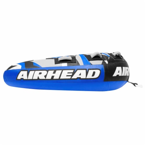 Airhead Super Slice Inflatable Towable Water Tube w/ Booster Ball Towing System Perspective: bottom