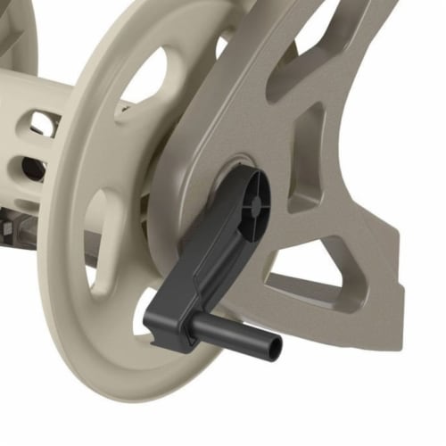 Suncast Handler 200 Foot Resin Wall Mounted Outdoor Garden Hose Reel (4 Pack) Perspective: bottom