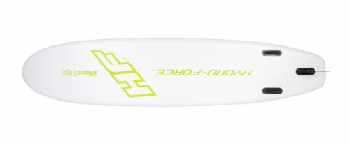 Bestway Inflatable Hydro Force Paddle Board w/ Intex 2 Person Kayak & Air Pump Perspective: bottom