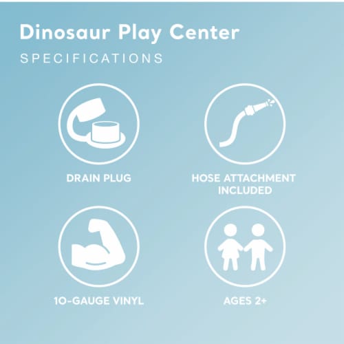Intex best sale dinoland pool