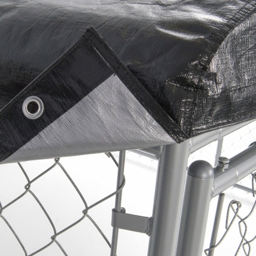 Lucky dog chain link on sale dog kennel