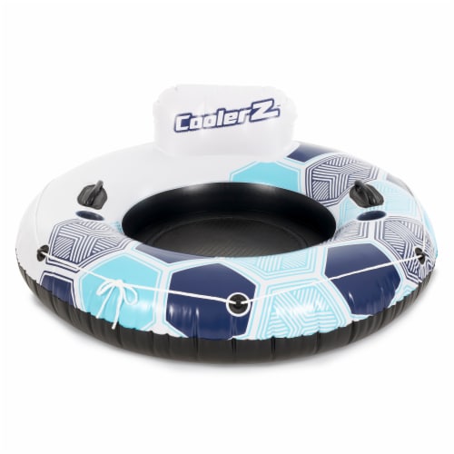 Bestway CoolerZ Rapid Rider Inflatable Blow Up Pool River Tube, Blue (5 Pack) Perspective: bottom
