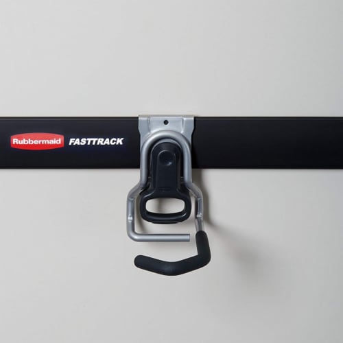 Rubbermaid FastTrack Garage Storage Vertical Hanger Wall Hook Bike