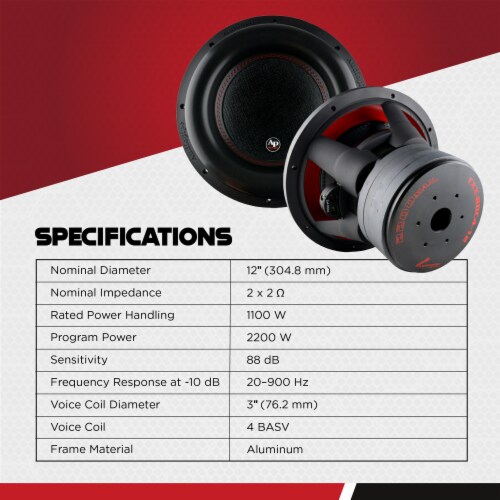 Audiopipe 12 best sale subs