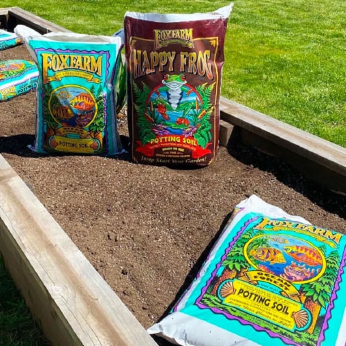 FoxFarm Happy Frog Nutrient and Ocean Forest Garden Potting Soil Mix (2 Pack) Perspective: bottom