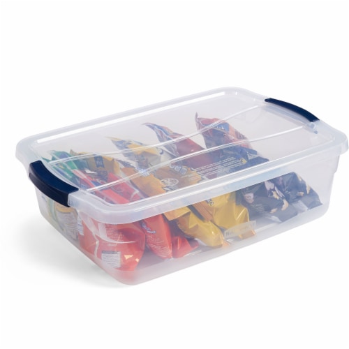 Rubbermaid Square Storage Container - Clear, 6 qt - Kroger