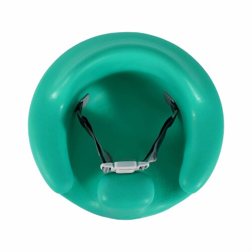 Bumbo Baby Infant Portable Foam Floor Seat with Play Top Tray Attachment Aqua 2 Piece Fry s Food Stores