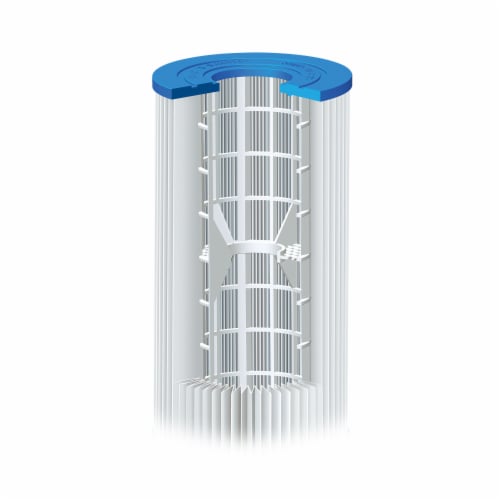 Summer Waves P57000302 Replacement Type B Pool & Spa Filter Cartridge (10 Pack) Perspective: bottom