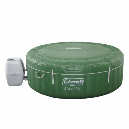 Coleman SaluSpa 6 Person Round Inflatable Outdoor Spa with API EZ pH