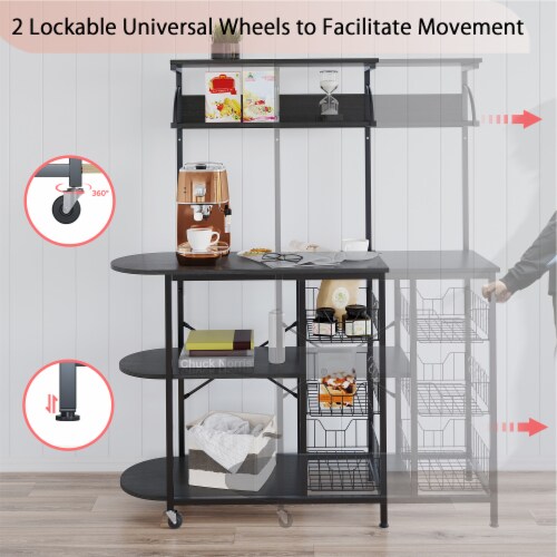 2 Tier Microwave Oven Shelf Rack Stand Storage Organizer Kitchen Space  Saving