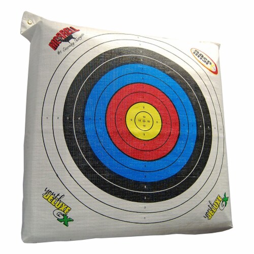Morrell Weatherproof Field Point Archery Bag Target with Bow Stand and Storage Perspective: bottom