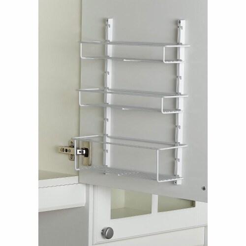 ClosetMaid Adjustable 3 Shelf Spice Rack for Cabinet/Wall Mount