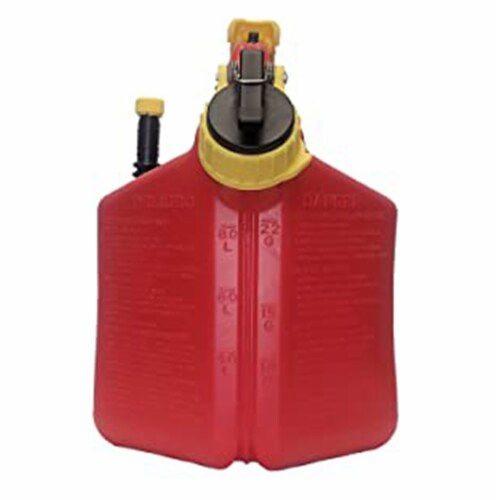 SureCan 2 Gallon Spill Free Type II Self Venting Gasoline Safety Can (4 Pack) Perspective: bottom