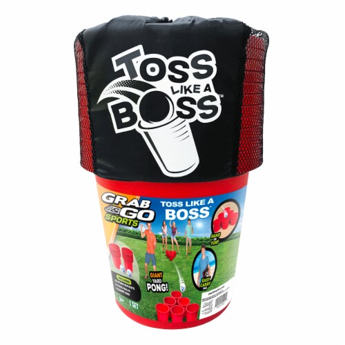 Banzai Summer Fun Pack with Water Park, Jumbo Lawn Pong, & Battle Bop Combo Set Perspective: bottom