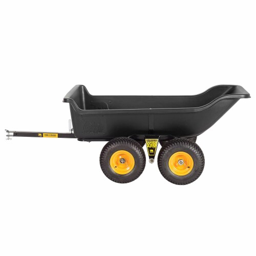 Polar Trailer 2 Coupler Kit with HD 1500TA Steel Tandem Axle Hauling Trailer Perspective: bottom