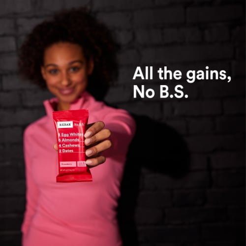 RXBAR Strawberry Protein Bars Perspective: bottom