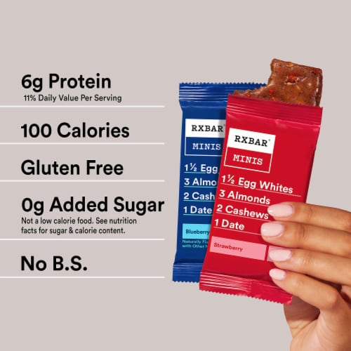 RXBAR Minis Protein Bars Variety Pack Perspective: bottom