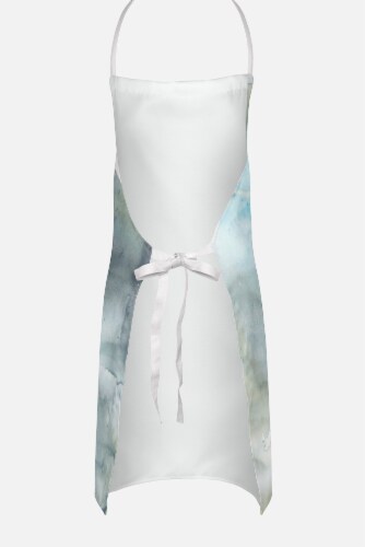 Carolines Treasures  SC2006APRON Sea Turtle Watercolor Apron Perspective: bottom