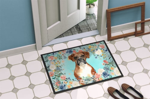 Boxer dog doormat sales