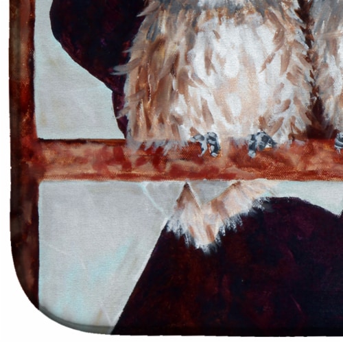 Carolines Treasures FHC1002DDM Dish Drying Mat Perspective: bottom