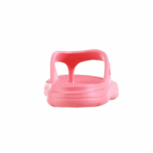 Totes Womens Sol Bounce Ara Thong Sandals - Pink Perspective: bottom