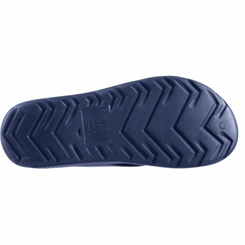 Totes Men's Sol Bounce Ara Thong - Navy Blue Perspective: bottom