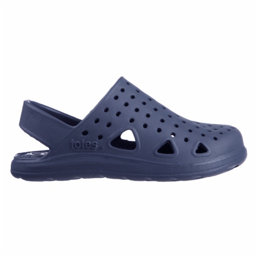 Totes Kids Splash and Play Clog - Navy Blue Perspective: bottom