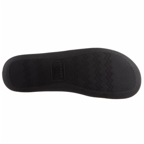 Isotoner® Jamie Tweed Hoodback Women's Slippers Perspective: bottom